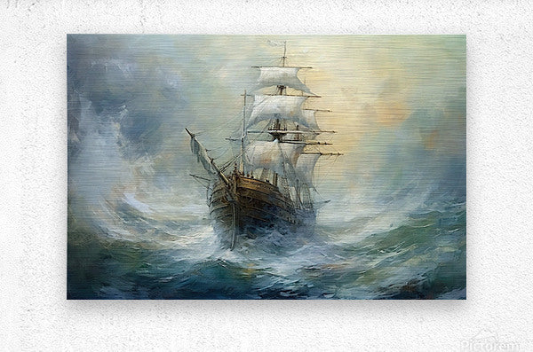 Brushed Metal Print