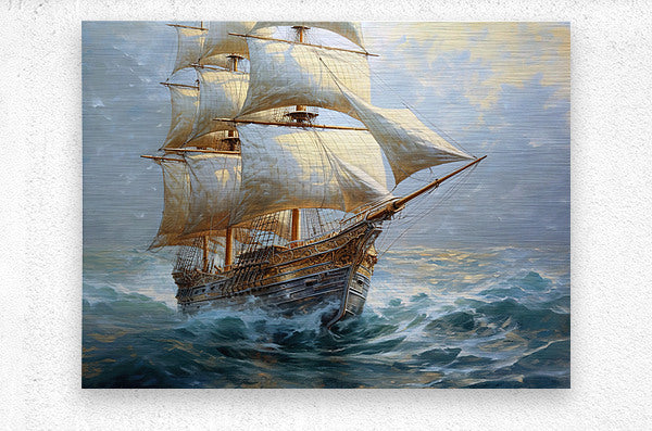 Brushed Metal Print