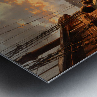 Brushed Metal Print