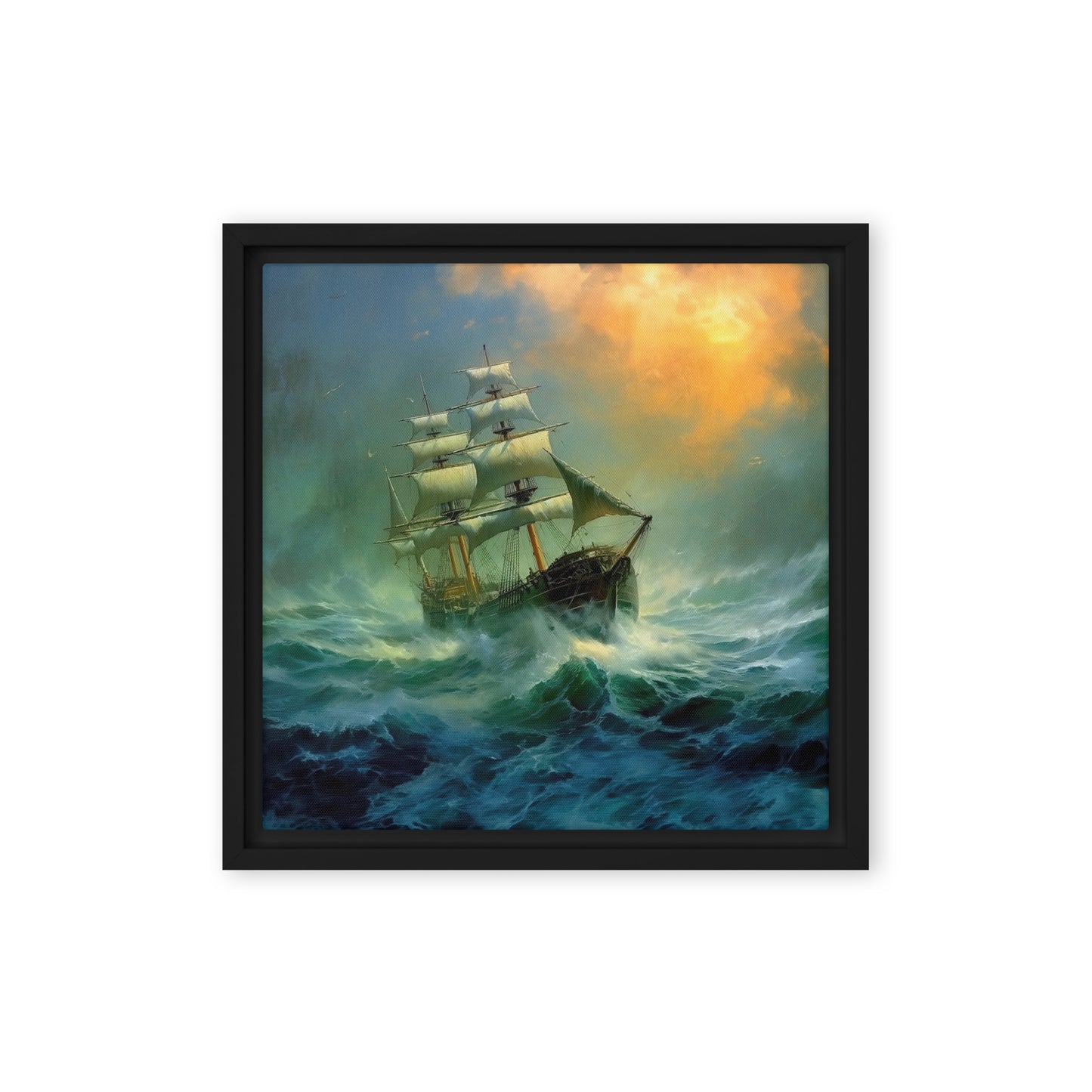 Framed Canvas Artwork #0008