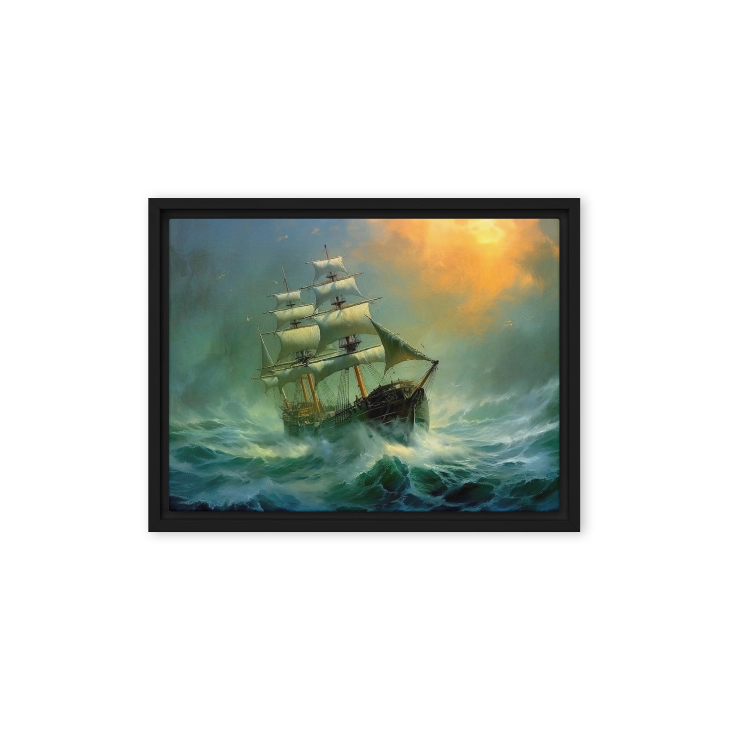 Framed Canvas Artwork #0008