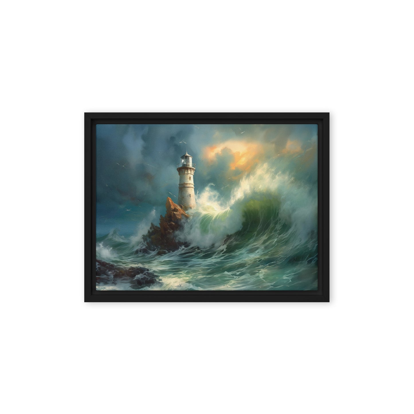 Framed Canvas Artwork #0027