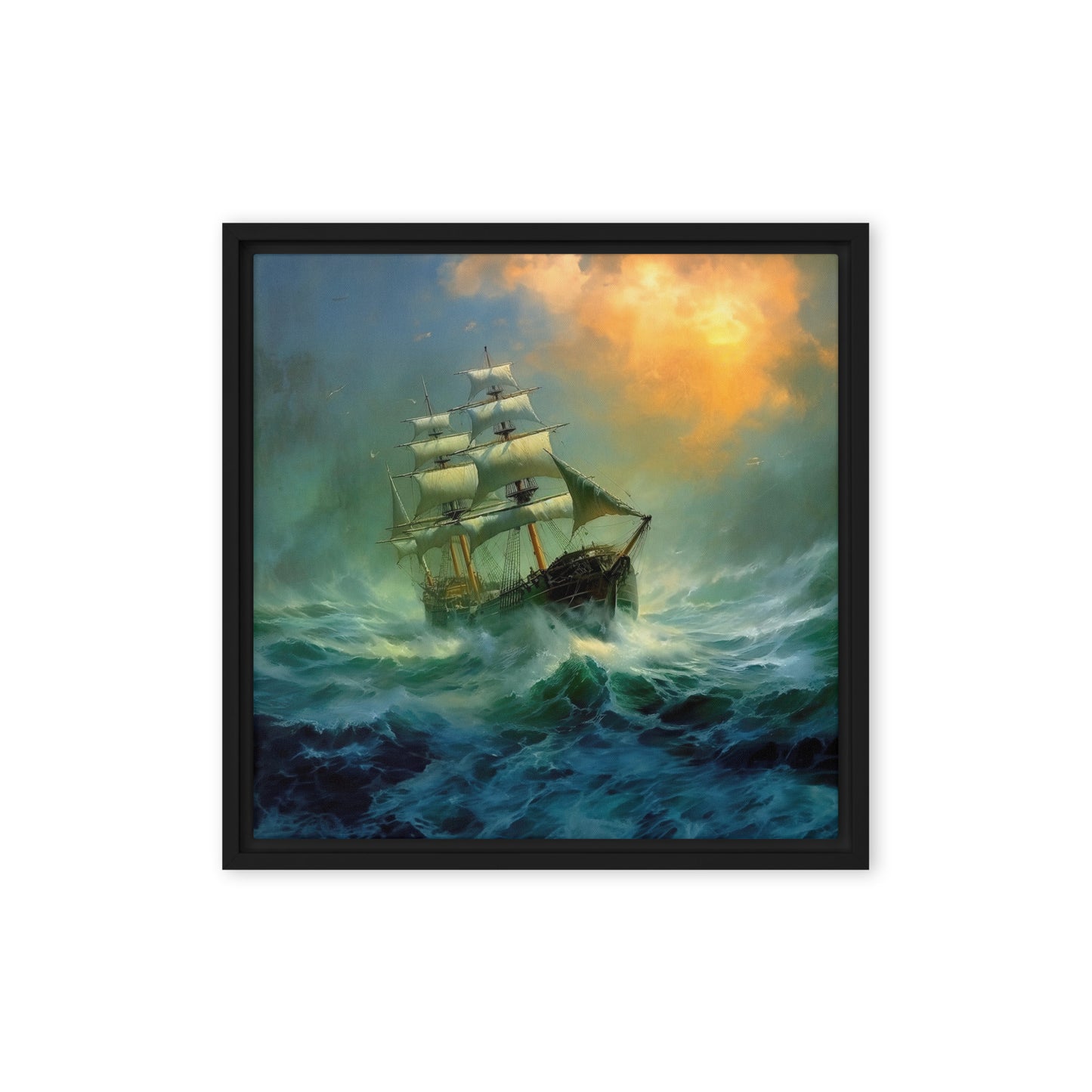 Framed Canvas Artwork #0008