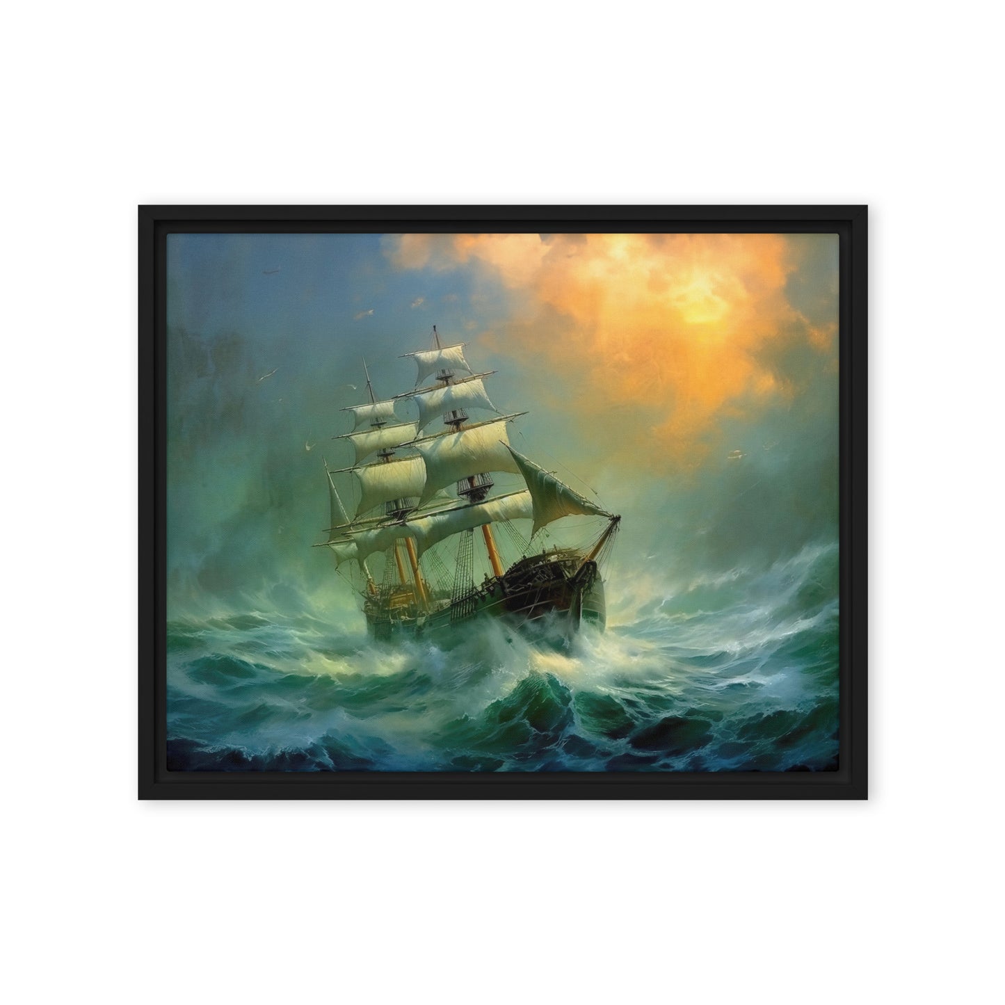 Framed Canvas Artwork #0008