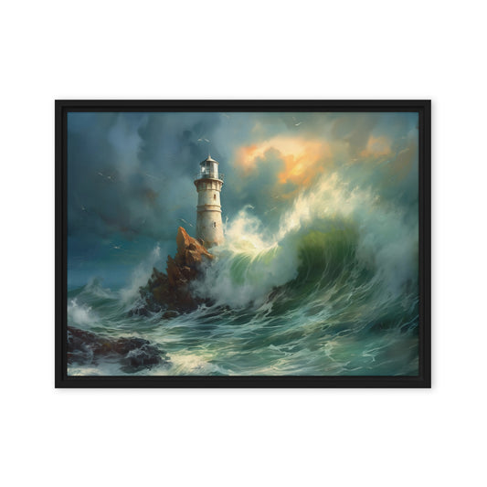 Framed Canvas Artwork #0027