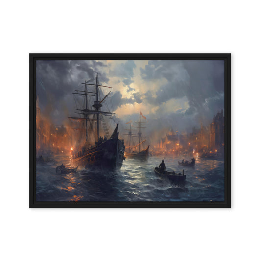 Framed canvas Artwork #0037