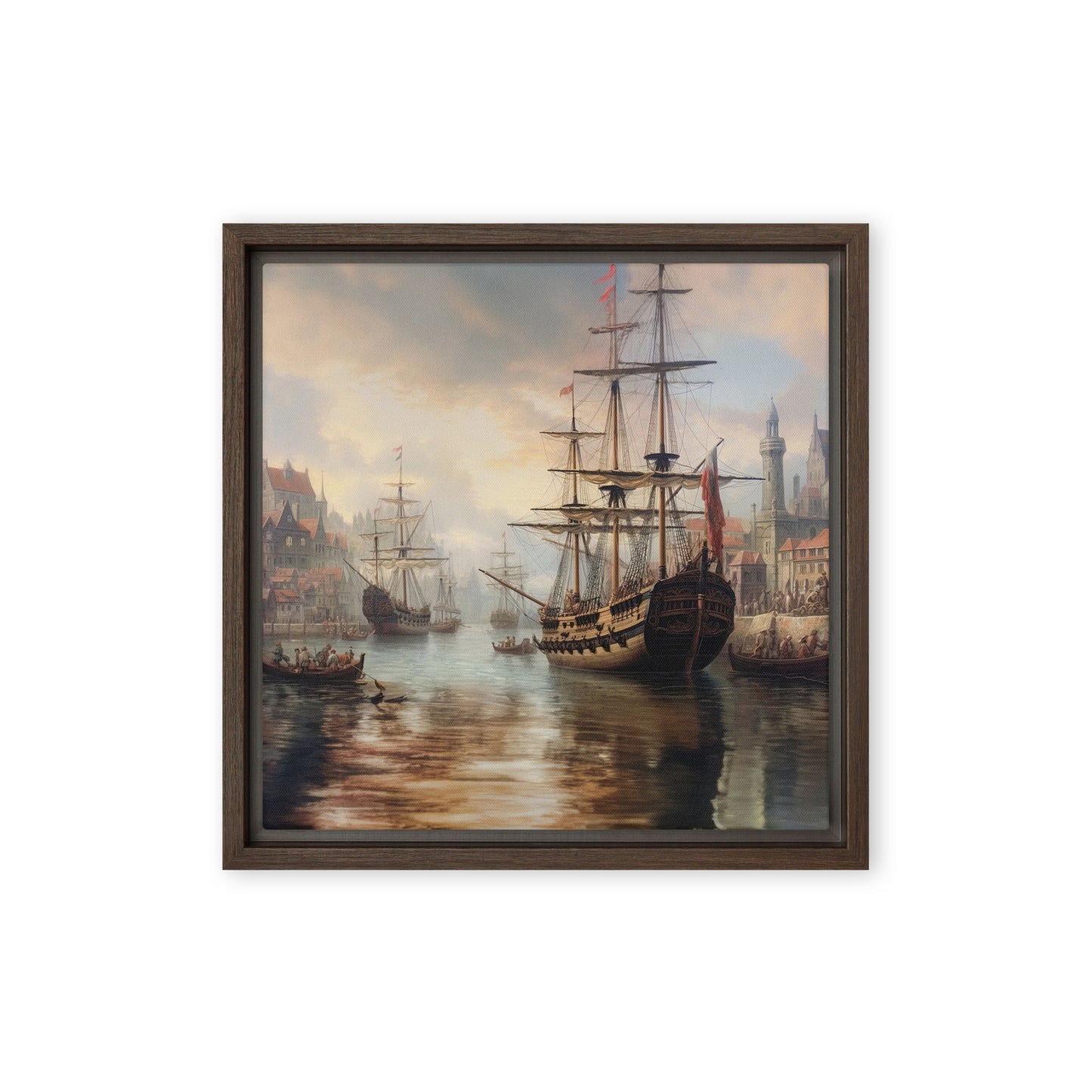 Framed Canvas Artwork #0135