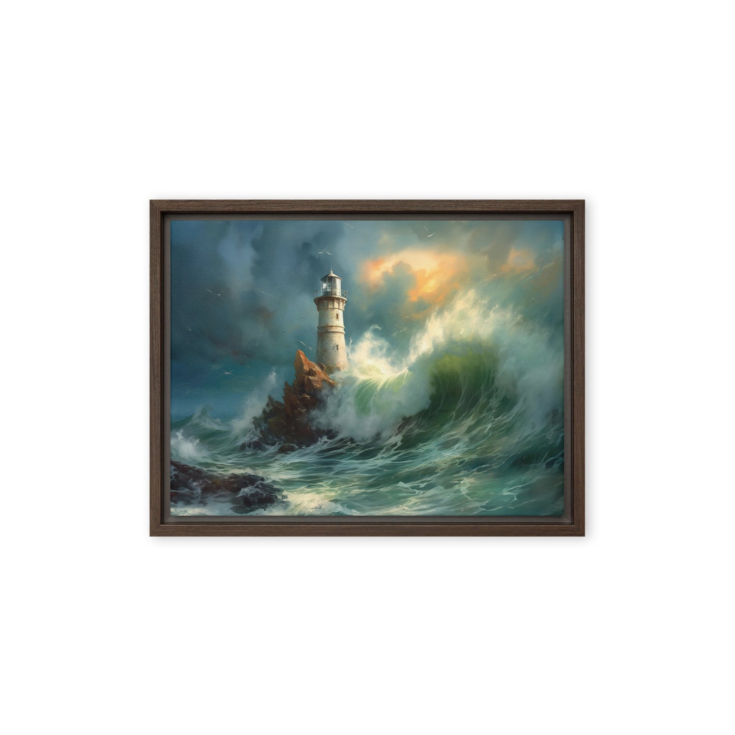 Framed Canvas Artwork #0027