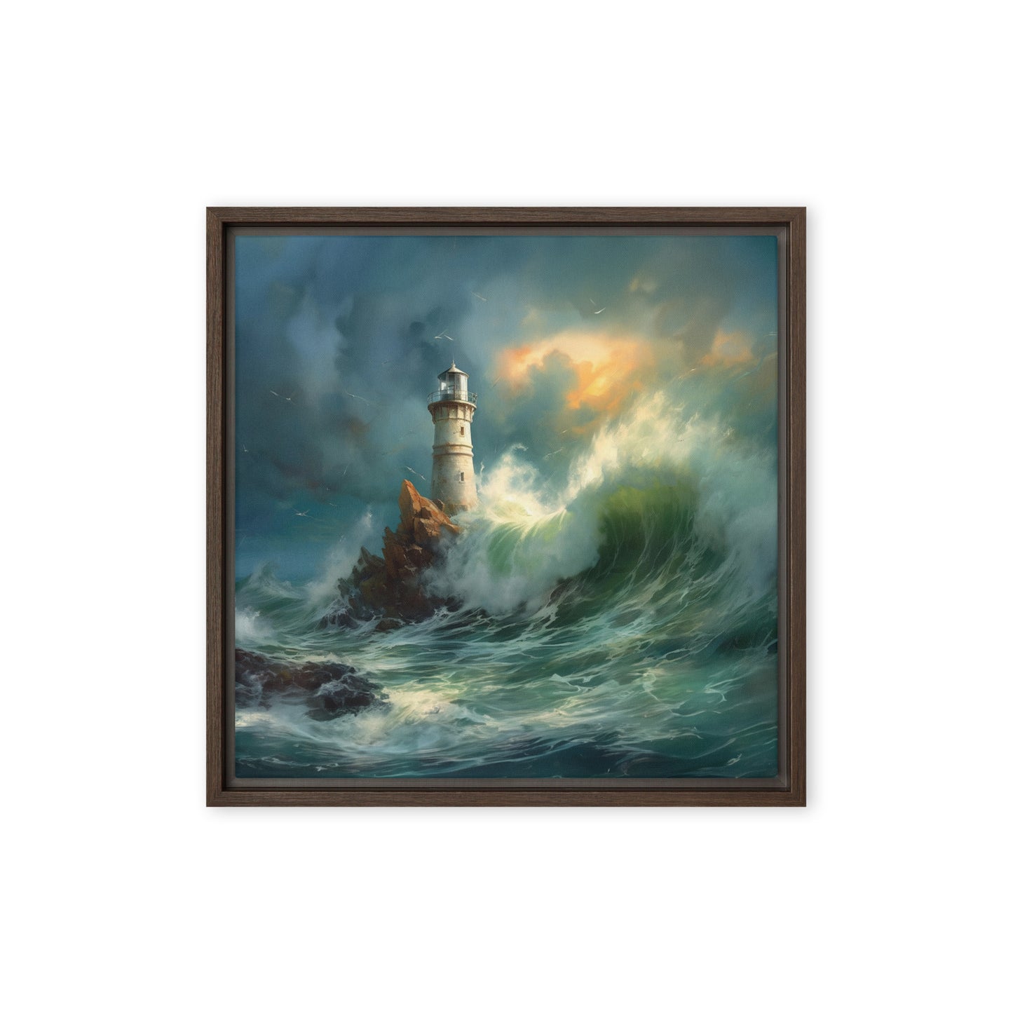 Framed Canvas Artwork #0027