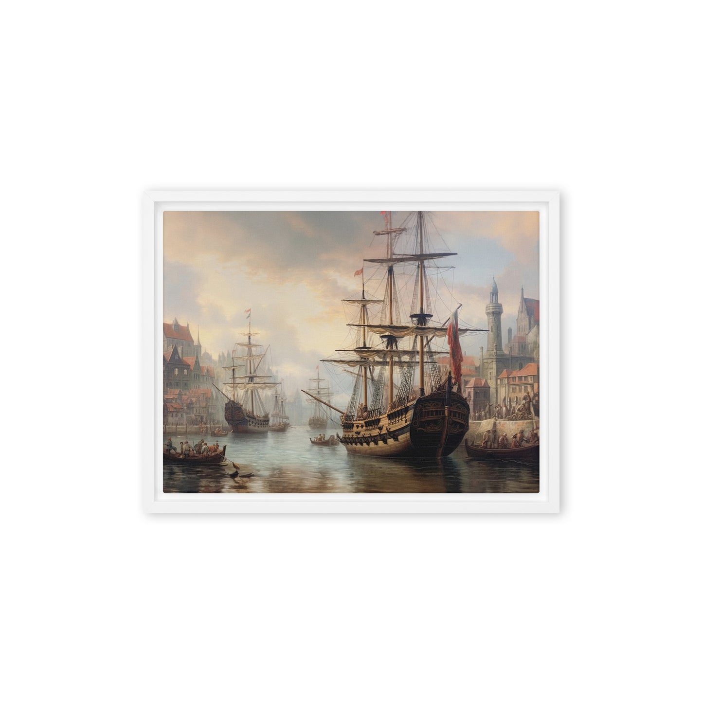 Framed Canvas Artwork #0135