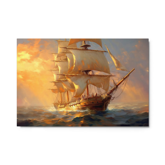 Glossy Metal Print Artwork #0106