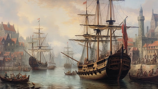 Echoes of Ships at the Vintage  Seaport 0135  Big XXL Large Giant Canvas or Mural Giclee Framed Oversized Wall Art 300dpi