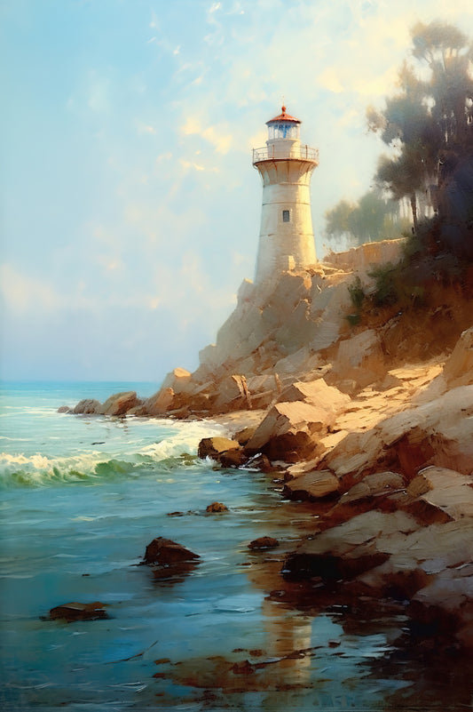 Harbors Herald at Dawn  Big XXL Large Giant Canvas or Mural Giclee Framed Oversized Wall Art For Home or Office Wall Decor Canvas or Mural Giclee Framed Oversized Wall Art  0045