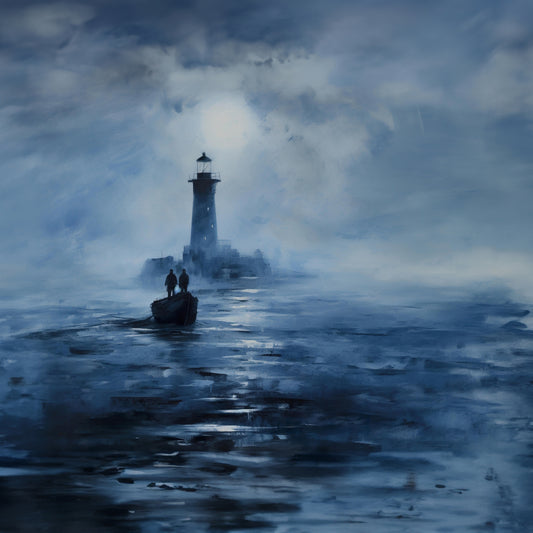 Silent Lighthouse 0051e  Big XXL Large Giant Canvas or Mural Giclee Framed Oversized Wall Art