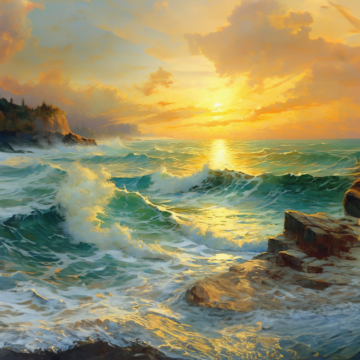 Giclee Rolled Canvas Print