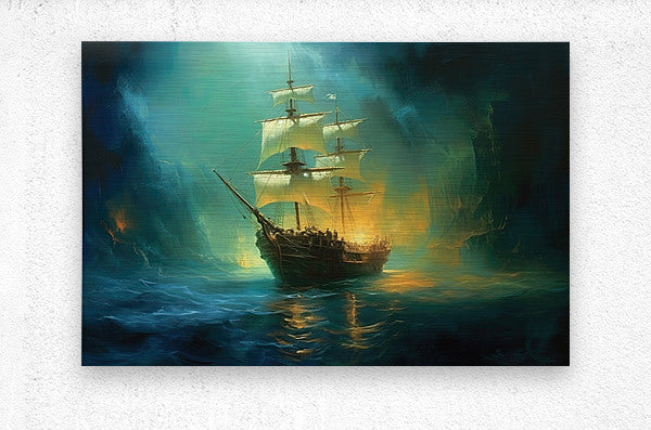 Brushed Metal Print