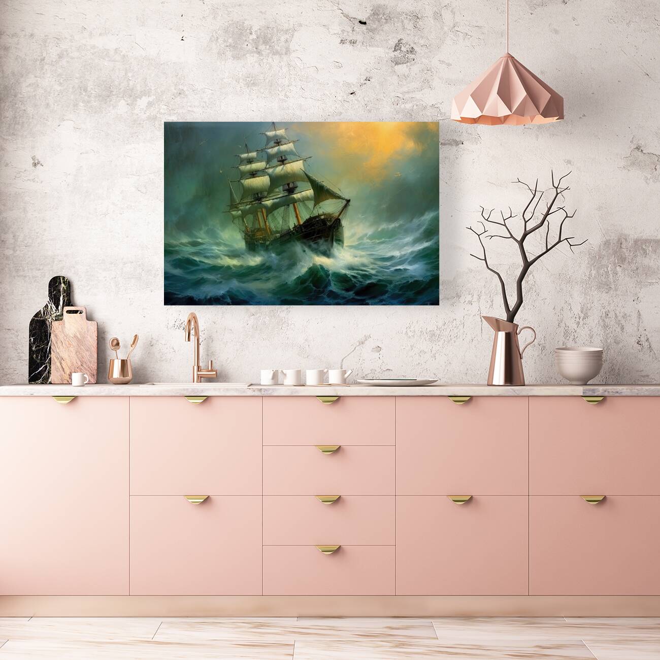 Glow of the Abyss 0008  Big XXL Large Giant Canvas or Mural Giclee Framed Oversized Wall Art 300dpI