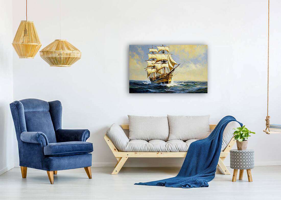 Sunsets Nautical Glory 0113  Big XXL Large Giant Canvas or Mural Giclee Framed Oversized Wall Art 300dpi