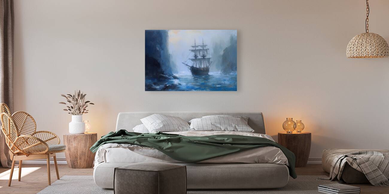 Echoes of the Seas Majesty 0060  Big XXL Large Giant Canvas or Mural Giclee Framed Oversized Wall Art