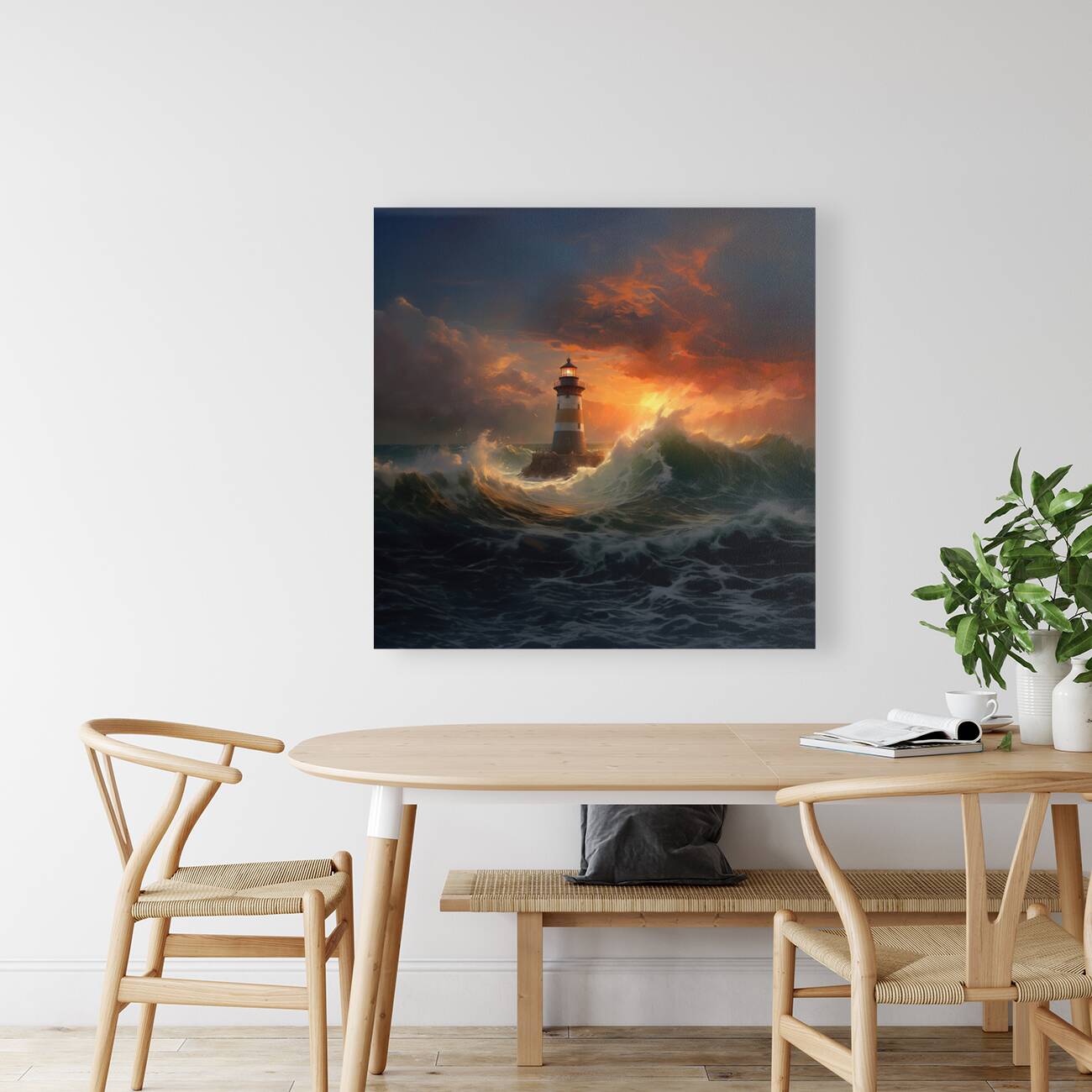 Stormwatch Keeper 0023e  Big XXL Large Giant Canvas or Mural Giclee Framed Oversized Wall Art