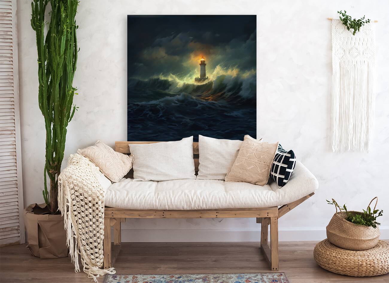 Luminous Guardian 0026e  Big XXL Large Giant Canvas or Mural Giclee Framed Oversized Wall Art